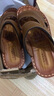 尊尼威龙凉鞋男休闲两用凉拖鞋男防滑防水沙滩鞋男夏季开车拖鞋男 88500棕色 43 实拍图