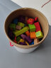 Hape大颗粒木质积木 生活趣味情景拼搭积木桶装早教玩具  E8303 138PCS粒蔬菜水果 晒单实拍图