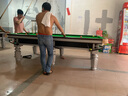 腾勃（TB） 台球桌标准成人家用球房商用中式黑八桌球台乒乓球桌两用二合一 9尺 赛台1.2钢库注丝青石微调回球 实拍图