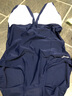 速比涛（Speedo）泳衣女绮遇系列深海设计海岛温泉度假性感连体泳衣 海蓝/白 40 实拍图