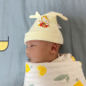 爱宝适婴儿帽子春秋款卡通新生儿胎帽婴幼儿囟门帽宝宝龙角帽 S246 实拍图