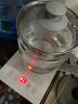 麦卓（MAKE JOY）养生壶 1.8L煮茶器花茶壶 电水壶烧水壶电热水壶开水壶 保温煮茶壶玻璃电茶壶办公室养生壶 （时控款）白色 实拍图