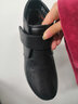 红蜻蜓妈妈鞋春夏季鞋中老年人舒适头层牛皮短靴透气老人防滑软底平板鞋 黑色 35 实拍图
