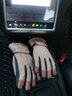 靓魅姿滑雪手套女冬天韩版防泼水防寒保暖加绒加厚手套棉骑行玩雪手套 升级款黑色 均码 实拍图