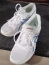 亚瑟士ASICS男鞋缓冲透气跑步鞋运动鞋网面回弹跑鞋GEL-CONTEND 4 白色/蓝色 47 实拍图