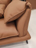 品族意式真皮沙发头层牛皮沙发客厅小户型直排沙发PZ-688 1.7米双a 实拍图