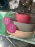 BEABA婴儿辅食碗宝宝硅胶吸盘餐盘碗勺套装儿童防摔餐具免注水碗 马卡龙粉4件套 实拍图