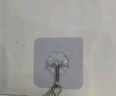 访客 强力无痕挂钩不锈钢可旋转防水浴室置物架免打孔粘钩粘勾 【10只装】不锈挂钩 实拍图