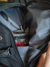 RUISHISABER瑞士双肩包男士背包大容量旅行包商务笔记本电脑包初高中学生书包 黑色+防雨罩 15寸 实拍图