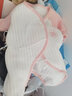 贝瑞加（Babyprints）宝宝秋冬连体衣婴儿加厚保暖内衣可爱爬服护肚夹棉衣服 粉66 实拍图