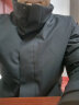才子（TRIES）男装中长款羽绒服冬季新款獭兔毛立领保暖大衣连帽休闲潮外套 黑色 XL(175/92A) 晒单实拍图