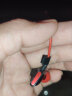 蛇圣（Holy serpent） K1插卡MP3一体式挂脖无线运动蓝牙耳机跑步颈挂入耳式降噪耳塞 黑红色【双动圈|超长续航】 实拍图