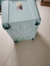 禧天龙塑料衣物收纳箱杂物整理箱80L 蓝色  2个装 带轮 实拍图