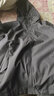 糜鹰黑武士冲锋衣男三合一外套男秋冬季加绒美式潮流情侣机能夹克男士 黑色/7618（男款） L （建议90斤-100斤） 实拍图