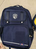 YOME小学生书包3-6年级精选款英伦学院风减负护脊儿童男孩背包藏青色 实拍图