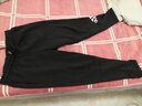 阿迪达斯（adidas）男裤长裤 25冬新款跑步训练裤休闲时尚裤透气舒适针织棉质运动裤 经典黑/时尚三条纹/热销款 L 【175-180cm/150-160斤】 实拍图