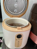大宇0.8L升级迷你电饭煲小容量便携单人宿舍旅行智能电饭煲一人食煮饭锅宝宝电饭煲 FB08Pro-奶茶色 实拍图