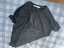 Calvin Klein Jeans夏季男士休闲圆领简约ck刺绣顺滑液氨棉短袖T恤J320986 BEH-黑色 L  （建议150-170斤） 晒单实拍图