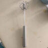 欧乐多（Olodo）半自动打蛋器手动家用手持打蛋棒按压搅蛋器小型搅拌器奶油打发器 中号半自动打蛋器+304打蛋盆 实拍图