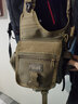 MAGFORCE麦格霍斯中国台湾台马0403鞍袋户外背包单肩包小号鞍包 卡其色 实拍图