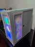 美商海盗船 (USCORSAIR) 5000X RGB 极地白 钢化玻璃 中塔机箱 智能控制 炫彩风扇 超大空间 实拍图
