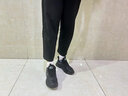 回力男鞋秋冬季运动鞋男透气垫皮面防水跑步鞋子男软底增高休闲鞋 全黑色1196【舒适皮面】 40 实拍图