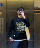 GENIOLAMODE加绒卫衣男士冬季2026新款加厚保暖内穿打底衫男生冬天长袖t恤潮 实拍图