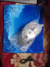 烽火狼 可充电无线鼠标发光电竞鼠标台式电脑办公笔记本2.4G无限锂电池吃鸡游戏鼠标 Q8无线电镀银（静音-充电版） 实拍图