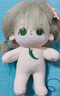 丸子仔棉花娃娃丸菜20cm无属性毛绒公仔女娃送同学女生闺蜜礼物人形玩偶 裸娃炸毛（不含发型） 丸菜 20cm有骨架（已装好） 实拍图
