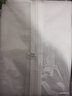 沐家（MUJIA）防尘罩衣服防尘收纳袋 大衣物套可水洗宿舍挂衣罩 60*30*90cm(收纳短款6-8件) 半透明 实拍图