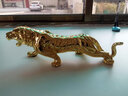 礼赫家饰 装饰品摆件老虎摆件工艺品汽车家居客厅摆设开业礼品酒柜装饰 30厘米金色老虎 实拍图