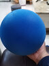 智启鑫 静音篮球7号无声篮球成人儿童室内训练大号拍拍球弹力家用篮球 高弹静音篮球-蓝色 静音球5号-青少年 实拍图