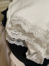 妙奕嘉吊带背心女带胸垫可外穿设计感吊带蕾丝紧身无袖上衣打底内搭纯欲 蕾丝边吊带【奶白色】均码 实拍图