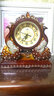 康巴丝（Compas）挂钟古典欧式座钟2025款复古客厅装饰台钟创意卧室床头时钟石英钟 3019炫栗 实拍图