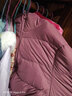 鸭鸭（YAYA）儿童轻薄羽绒服短款小童中大童连帽男女童2023秋冬洋气童装外套 格调紫 120 实拍图