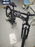 JEEP 吉普自行车折叠山地车前后双减震碟刹变速山地自行车-战神 战神LAND-炫酷雅黑-三刀轮（可折叠+双减震） 27速26寸（适合身高1.6~1.80m) 实拍图
