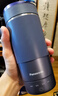 松下电水壶 烧水壶便携式家用旅行烧水杯 随行冲奶泡茶办公室养生保温杯NC-K501ASQ 二手尾货 0.32L 蓝色 【柜台展示机/轻微划痕】未使用 实拍图