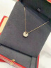 卡地亚项链女 卡地亚护身符AMULETTE DE系列镶钻项链女士 礼盒装 小号 18K黄金 白色珍珠贝母 晒单实拍图