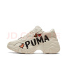 彪马（PUMA）【厚底鞋】官方 女子松糕厚底休闲板鞋BASKET PLATFORM 364040 白-金色 04 37 实拍图