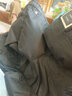 鸭鸭（YAYA）羽绒服女中长款2025冬季新款韩版极寒时尚宽松连帽收腰显瘦外套 黑色 S 【建议体重80-100斤】 实拍图