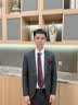 罗蒙领带男商务正装圆点8cm手打工作结婚新郎酒红色口袋巾套装礼盒 实拍图