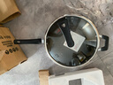 炊大皇炒锅不粘锅316不锈钢双面蜂窝炒菜锅物理不粘平底电磁炉明火通用 34cm炒锅+28cm煎锅 34cm 实拍图