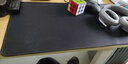 RS 纯黑鼠标垫包邮 锁边加厚超大号游戏鼠标垫 高灵敏可水洗网吧键盘桌垫 实拍图