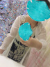 拓涩（TUOSE） 2023夏季新款女装民族风套装裙复古棉麻连衣裙亚麻长裙 蓝水墨 M 实拍图
