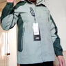 斯柏锐户外冲锋衣男三合一冬季加绒保暖两件套抓绒内胆登山服冲锋衣裤 果绿(女) L 实拍图