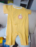舒贝怡2件装婴儿衣服夏季薄款新生儿连体衣短袖哈衣儿童爬服粉色66CM 实拍图