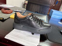 金利来（Goldlion）男鞋板鞋时尚个性耐磨皮鞋舒适百搭休闲鞋52223008620A-白色-44码 实拍图
