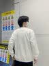 查尔斯桃心卫衣套装男女同款春秋季休闲韩版潮流青年学生两件套 白色 L  实拍图