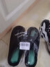 安尚芬棉拖鞋男士秋冬季新款加绒保暖室内居家厚底防滑月子棉鞋女款 黑色【小恐龙】 44-45 实拍图