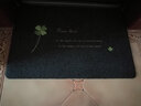 来去薄款入户进门蹭土地垫除尘垫定制大门口蹭鞋防滑脚垫玄关门厅满铺地垫家用门垫薄款不卡门缝可裁剪 灰色    幸运草 60*90 实拍图